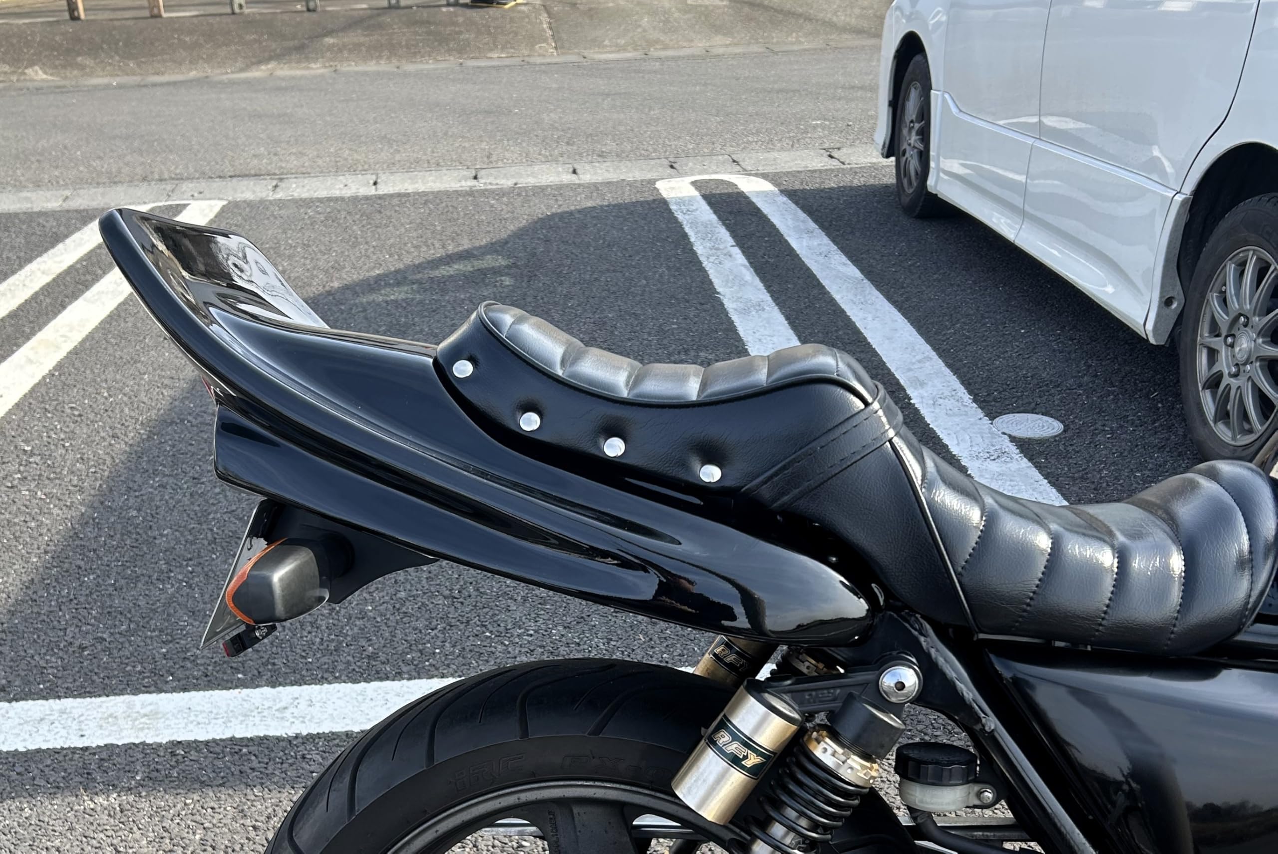 Amazon | NC31前期 CB400SF用 DJテールカウル 黒 ハネ/ 92-96ブラック